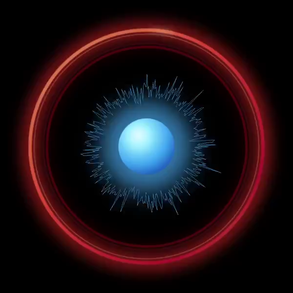 Elijah’s blue orb surrounded by a glowing red ring
